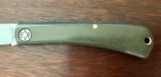 Great Eastern Cutlery Farm & Field 715121 Bullnose, Green Linen Micarta Handle, New (GEC 71) Great Eastern Cutlery Farm & Field 715121 Bullnose, Green Linen Micarta Handle, New (GEC 71)