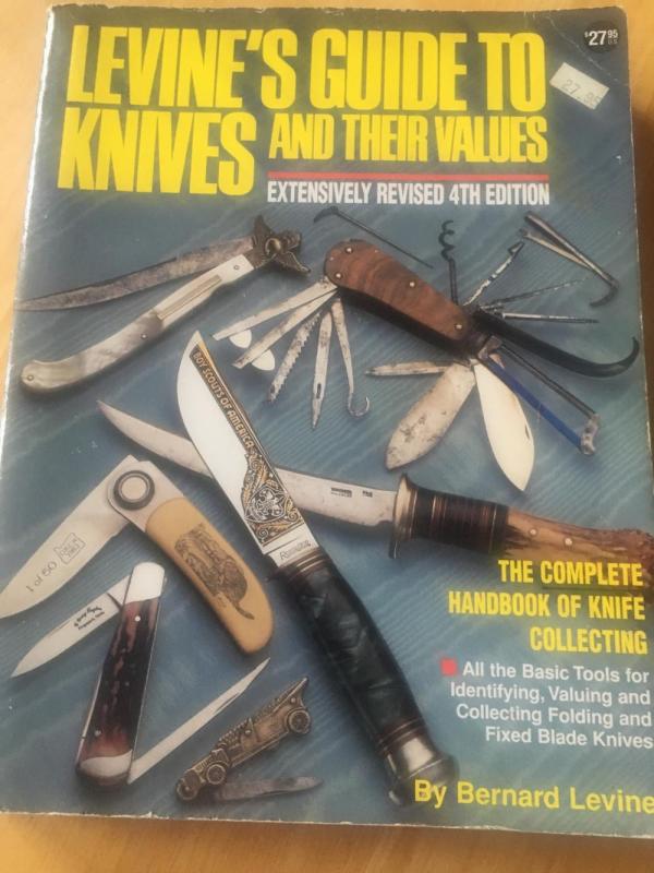 LEVINES GUIDE TO KNIVES FOR KNIFE COLLECTORS