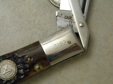 Case XX SS USA 1983 Bone C61050L Coke Bottle Swing Guard Lockback NKCA Club Knife Case XX SS USA 1983 Bone C61050L Coke Bottle Swing Guard Lockback NKCA Club Knife