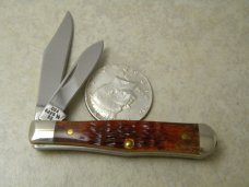 Case XX USA 9 Dot Bone 6225 1/2 SS Coca Cola Tiny Coke Bottle Knife New in Tin Case XX USA 9 Dot Bone 6225 1/2 SS Coca Cola Tiny Coke Bottle Knife New in Tin