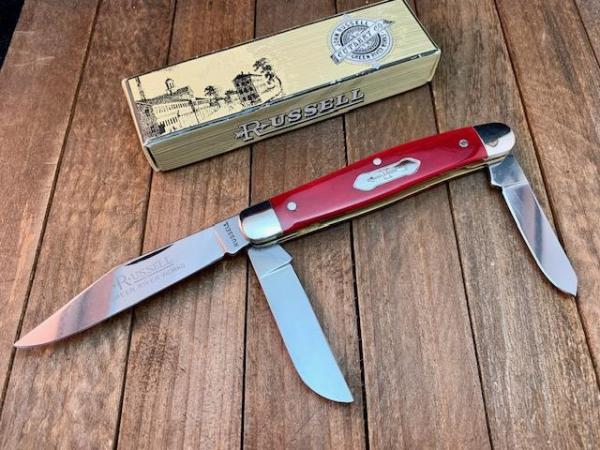 Russell Green River Works by Boker Smooth Red Bone Stockman Russell Green River Works by Boker Smooth Red Bone Stockman