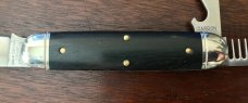 Great Eastern Cutlery Tidioute #352320 Beer & Sausage, Gabon Ebony, With Sheath, New (GEC 35) Great Eastern Cutlery Tidioute #352320 Beer & Sausage, Gabon Ebony, With Sheath, New (GEC 35)