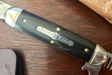 Great Eastern Cutlery Tidioute #352320 Beer & Sausage, Gabon Ebony, With Sheath, New (GEC 35) Great Eastern Cutlery Tidioute #352320 Beer & Sausage, Gabon Ebony, With Sheath, New (GEC 35)
