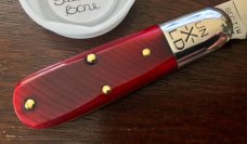 Great Eastern Cutlery Northfield #252117 Little Jack, Blood Red Saw Cut Bone Handle, New (GEC 25) Great Eastern Cutlery Northfield #252117 Little Jack, Blood Red Saw Cut Bone Handle, New (GEC 25)