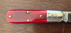 Great Eastern Cutlery Northfield #252117 Little Jack, Blood Red Saw Cut Bone Handle, New (GEC 25) Great Eastern Cutlery Northfield #252117 Little Jack, Blood Red Saw Cut Bone Handle, New (GEC 25)
