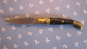 Vintage Indiana Italiam horn Scarperia Pattada