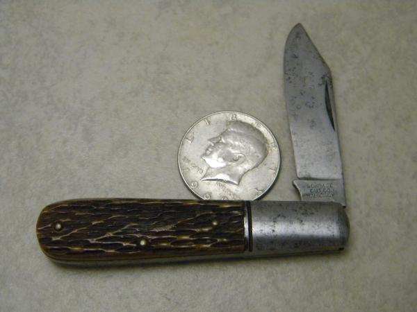 Schrade Cut Co Walden NY Bone Barlow Knife Schrade Cut Co Walden NY Bone Barlow Knife