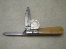 Russell Bone 2 Blade Barlow Knife