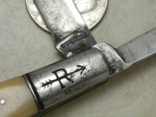 Russell Bone 2 Blade Barlow Knife