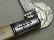 Russell Bone 1 Blade Barlow Knife