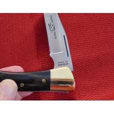 M. I. B. CASE XX 7197-SSP SPORTSMEN'S LOCK BLADE FOLDING KNIFE WITH SHEATH 1973 M. I. B. CASE XX 7197-SSP SPORTSMEN'S LOCK BLADE FOLDING KNIFE WITH SHEATH 1973