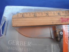 NOS/NIB Gerber 600 Folding Lock-back pocket Knife, Portland OR USA Made in the USA!!!  Camo W/Sheath