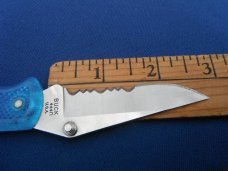 Rare Buck USA 444 Bucklite folding knife lock-back, (1997) rare blue scales Made in USA!!! Rare Buck USA 444 Bucklite folding knife lock-back, (1997) rare blue scales Made in USA!!!