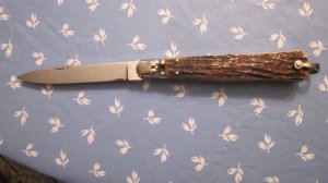 Vintage French Begon lever lock