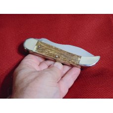 EXCELLENT CONDITION JIM BOWIE HAND MADE GENUINE STAG CLASP KNIFE CARL SCHLIEPER GERMAN EYE 1972/1975 EXCELLENT CONDITION JIM BOWIE HAND MADE GENUINE STAG CLASP KNIFE CARL SCHLIEPER GERMAN EYE 1972/1975