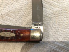 Case XX USA 6254 10 dot red bone stockman Case XX USA 6254 10 dot red bone stockman