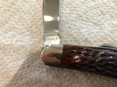 Case XX USA 64047 P stockman 8 dot with punch red bone Case XX USA 64047 P stockman 8 dot with punch red bone