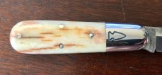 Northwoods Little Bay, Nice Giraffe Bone Handle, Made By Great Eastern Cutlery, New (GEC 25) Northwoods Little Bay, Nice Giraffe Bone Handle, Made By Great Eastern Cutlery, New (GEC 25)