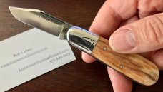 Northwoods Little Bay, Nice Giraffe Bone Handle, Made By Great Eastern Cutlery, New (GEC 25) Northwoods Little Bay, Nice Giraffe Bone Handle, Made By Great Eastern Cutlery, New (GEC 25)