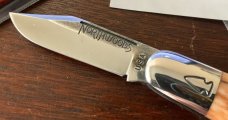 Northwoods Little Bay, Nice Giraffe Bone Handle, Made By Great Eastern Cutlery, New (GEC 25) Northwoods Little Bay, Nice Giraffe Bone Handle, Made By Great Eastern Cutlery, New (GEC 25)