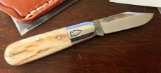 Northwoods Little Bay, Nice Giraffe Bone Handle, Made By Great Eastern Cutlery, New (GEC 25) Northwoods Little Bay, Nice Giraffe Bone Handle, Made By Great Eastern Cutlery, New (GEC 25)