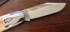 Northwoods Little Bay, Nice Giraffe Bone Handle, Made By Great Eastern Cutlery, New (GEC 25) Northwoods Little Bay, Nice Giraffe Bone Handle, Made By Great Eastern Cutlery, New (GEC 25)