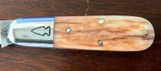 Northwoods Little Bay, Nice Giraffe Bone Handle, Made By Great Eastern Cutlery, New (GEC 25) Northwoods Little Bay, Nice Giraffe Bone Handle, Made By Great Eastern Cutlery, New (GEC 25)