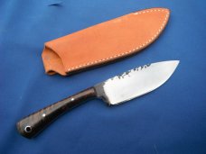 Early Lon Humphrey Custom Knives, Fixed blade Knife, 5.25" BLADE 10.25" OAL. US Made, Hand Forged Early Lon Humphrey Custom Knives, Fixed blade Knife, 5.25" BLADE 10.25" OAL. US Made, Hand Forged