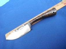Early Lon Humphrey Custom Knives, Fixed blade Knife, 5.25" BLADE 10.25" OAL. US Made, Hand Forged Early Lon Humphrey Custom Knives, Fixed blade Knife, 5.25" BLADE 10.25" OAL. US Made, Hand Forged
