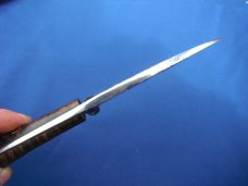 Early Lon Humphrey Custom Knives, Fixed blade Knife, 5.25" BLADE 10.25" OAL. US Made, Hand Forged Early Lon Humphrey Custom Knives, Fixed blade Knife, 5.25" BLADE 10.25" OAL. US Made, Hand Forged
