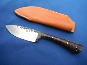 Early Lon Humphrey Custom Knives, Fixed blade Knife, 5.25" BLADE 10.25" OAL.  US Made, Hand Forged
