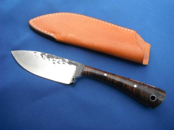Early Lon Humphrey Custom Knives, Fixed blade Knife, 5.25" BLADE 10.25" OAL. US Made, Hand Forged Early Lon Humphrey Custom Knives, Fixed blade Knife, 5.25" BLADE 10.25" OAL. US Made, Hand Forged