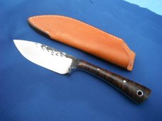 Early Lon Humphrey Custom Knives, Fixed blade Knife, 5.25" BLADE 10.25" OAL. US Made, Hand Forged Early Lon Humphrey Custom Knives, Fixed blade Knife, 5.25" BLADE 10.25" OAL. US Made, Hand Forged