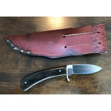 1980 Case XX P51 SSP Li'l Devil Fixed Blade Knife 10 Dot with Original Leather Sheath 1980 Case XX P51 SSP Li'l Devil Fixed Blade Knife 10 Dot with Original Leather Sheath