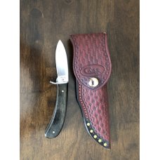 1980 Case XX P51 SSP Li'l Devil Fixed Blade Knife 10 Dot with Original Leather Sheath 1980 Case XX P51 SSP Li'l Devil Fixed Blade Knife 10 Dot with Original Leather Sheath