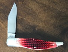 Case / Tony Bose / Cattaraugus Collaboration - Yukon Jack Knife in wooden display - ATS-34 Steel Case / Tony Bose / Cattaraugus Collaboration - Yukon Jack Knife in wooden display - ATS-34 Steel