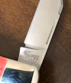 Case / Tony Bose / Cattaraugus Collaboration - Yukon Jack Knife in wooden display - ATS-34 Steel Case / Tony Bose / Cattaraugus Collaboration - Yukon Jack Knife in wooden display - ATS-34 Steel
