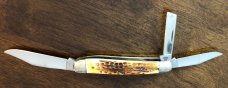 1984 Case XX - 2nd Cut Stag 5380 SS Large Whittler Knife - Scrolled Bolsters - 3 7/8" Closed 1984 Case XX - 2nd Cut Stag 5380 SS Large Whittler Knife - Scrolled Bolsters - 3 7/8" Closed