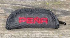 Enrique Peña Custom - Clip Point Barlow Front Flipper - Mexican Blanket Micarta Enrique Peña Custom - Clip Point Barlow Front Flipper - Mexican Blanket Micarta