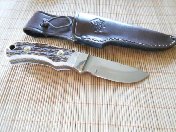 Puma Skinmaster Germany 116010 Fixed Blade Knife & Sheath Puma Skinmaster Germany 116010 Fixed Blade Knife & Sheath