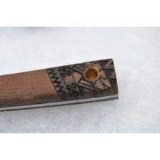 Puukko Indigenous Condor 7" OAL Mint With Leather Dangle Sheath Full Tang 1/8" Stock Lanyard 