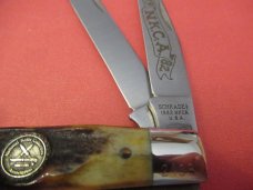 Scharde 1982 Stag Handle Trapper Made For The NKCA Scharde 1982 Stag Handle Trapper Made For The NKCA