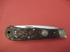 Camillus  Brown Bone Large Trapper Made for the NKCA 