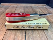 Frost Cutlery Japan Little Jim Bowie Trapper Red Jigged Bone (Buy It For Her) Frost Cutlery Japan Little Jim Bowie Trapper Red Jigged Bone (Buy It For Her)