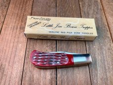 Frost Cutlery Japan Little Jim Bowie Trapper Red Jigged Bone (Buy It For Her) Frost Cutlery Japan Little Jim Bowie Trapper Red Jigged Bone (Buy It For Her)