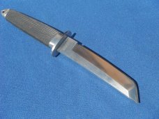 RARE COLD STEEL JAPANESE MINI TANTO FIXED BLADE KNIFE W/ ORIGINAL LEATHER SHEATH MADE IN JAPAN!! RARE COLD STEEL JAPANESE MINI TANTO FIXED BLADE KNIFE W/ ORIGINAL LEATHER SHEATH MADE IN JAPAN!!