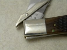 Case XX SS USA 1983 Bone C61050L Coke Bottle Swing Guard Lockback NKCA Club Knife