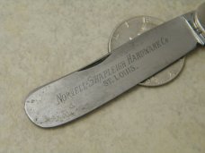 Norvell-Shapleigh HDWE. Co. St. Louis Made in Germany Metal Spatula Knife