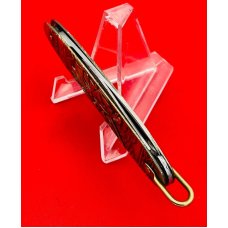 Vintage **MINT** ARNEX STAINLESS 2-Blade Brass Figural Shadow Pen Folding Pocket Knife Post 1940