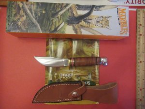 Marbles 1999 Leather Handle Model Fieldcraft 